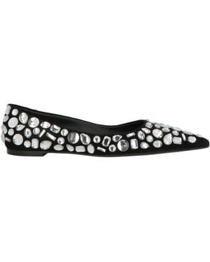 Dolce & Gabbana Ballet Flats Leather - White