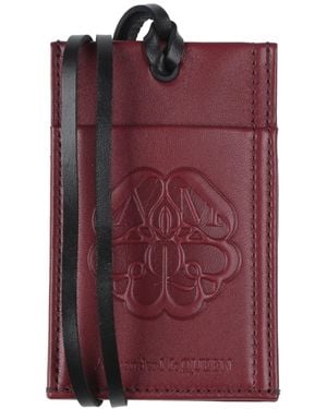 McQueen Cardholder Leather - Purple