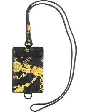Versace Jeans Couture Portafoglio Con Tracolla - Metallizzato