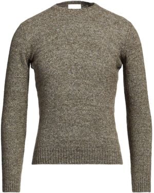 Heritage Jumper Alpaca Wool, Cotton, Polyamide, Wool - Grey