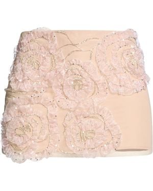 DES_PHEMMES Mini Skirt - Natural