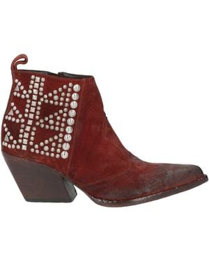 Doucal's Ankle Boots Leather - Red