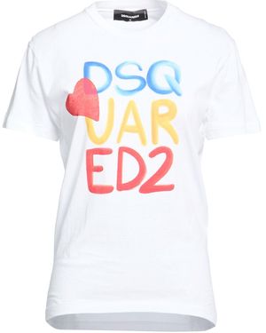 DSquared² T-Shirts - Weiß