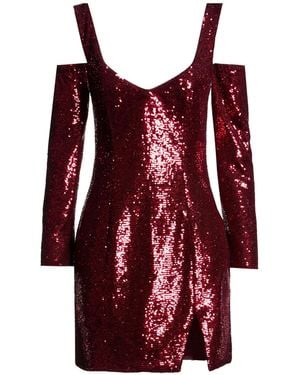 SILENCE LIMITED Mini Dress Pes - Red
