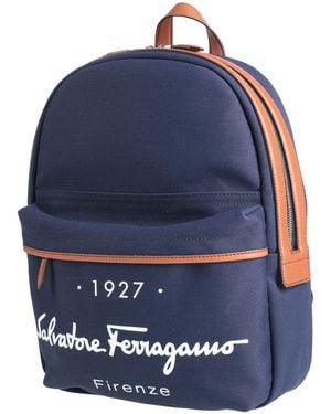 Ferragamo Rucksack - Blau