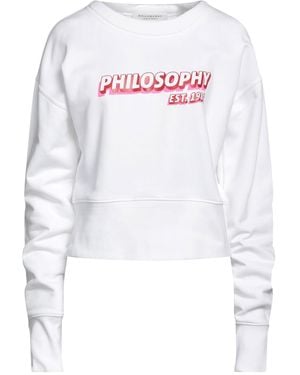 Philosophy Di Lorenzo Serafini Sudadera - Blanco