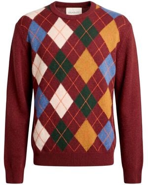 GANT Sweater Lambswool, Polyamide - Red
