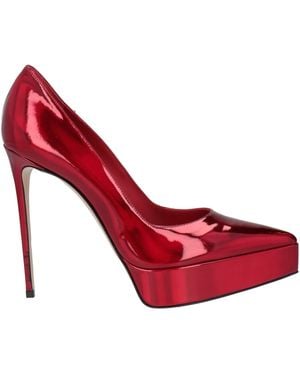 Le Silla Court Shoes - Red