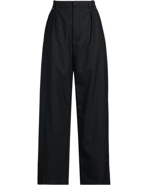 Tela Pants Polyester, Virgin Wool, Elastane - Black