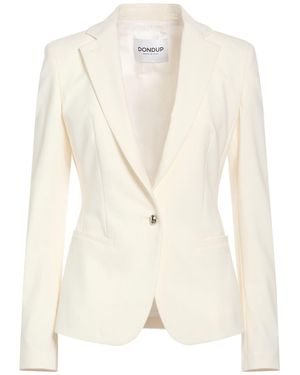 Dondup Blazer Polyester, Virgin Wool, Elastane - White