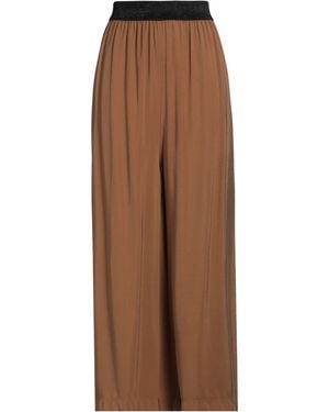 La Fee Maraboutee Pants Viscose, Polyester - Brown