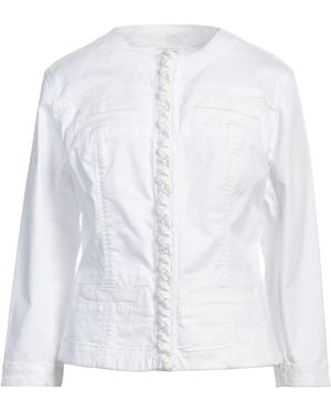 Liu Jo Jacket Cotton, Elastane - White