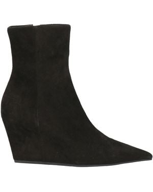 Vic Matié Ankle Boots Leather - Black