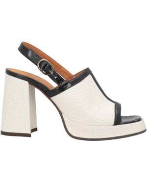 Chie Mihara Ivory Sandals Leather - White