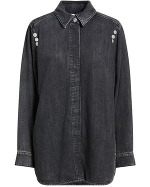 Gestuz Denim Shirts - Black