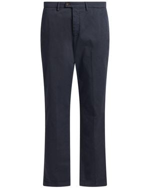 Corneliani Pants Cotton, Elastane - Blue
