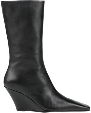 Acne Studios Ankle Boots Leather - Black