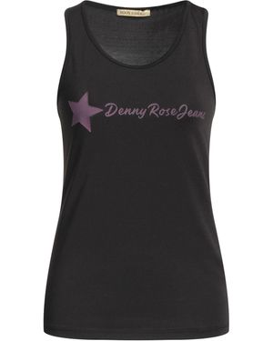 Denny Rose Tank Top Polyester, Elastane - Black