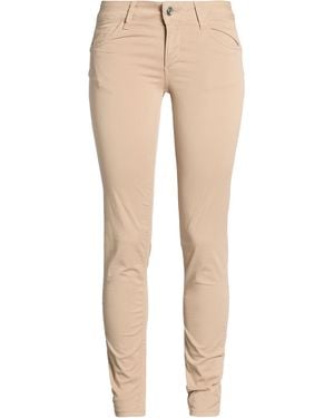 Liu Jo Pants Cotton, Elastane - Natural