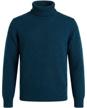 Messagerie Turtleneck Acrylic, Polyamide, Wool, Viscose - Blue