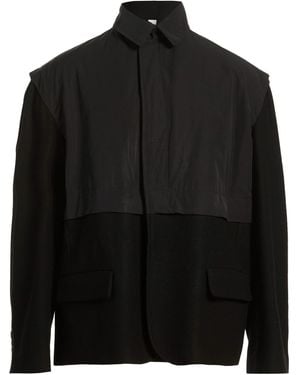 Hevò Jacket Virgin Wool, Polyamide, Polyester, Cotton - Black