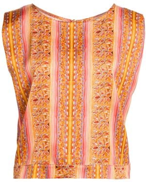 B.yu Top Viscose - Orange