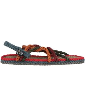 Nomadic State Of Mind Military Espadrilles Textile Fibers - Green