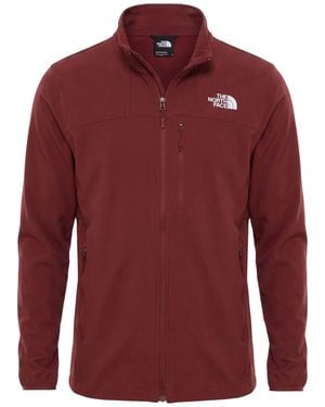 The North Face Burgundy Jacket Polyester, Elastane - Red
