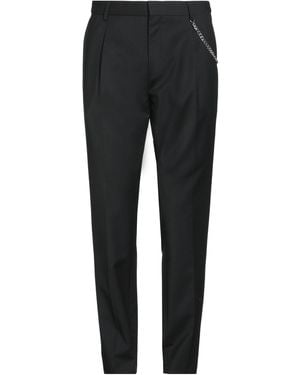 HUGO Pants Virgin Wool, Polyester, Elastane - Black