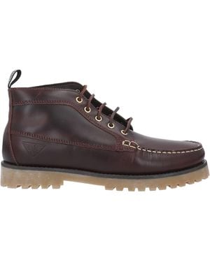 Docksteps Ankle Boots - Brown