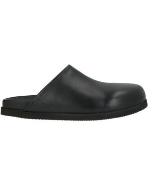 Giovanni Conti Mules & Clogs - Black