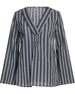 Massimo Alba Top Cotton, Silk - Black