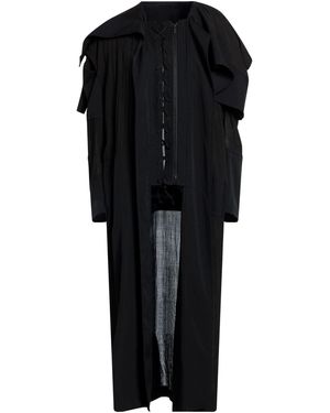 Yohji Yamamoto Overcoat & Trench Coat - Black
