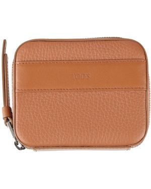 Tod's Wallet Leather - Brown