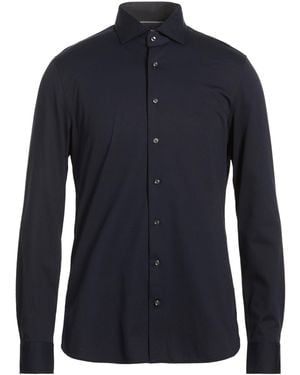 Michael Kors Midnight Shirt Polyester, Cotton - Blue