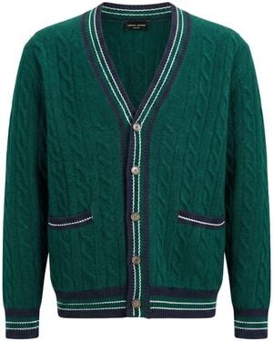 Roberto Collina Cardigan Wool - Green