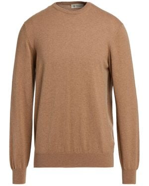Piacenza Cashmere Jumper - Brown