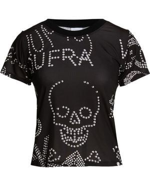 VAQUERA T-Shirt Recycled Polyester, Elastane - Black