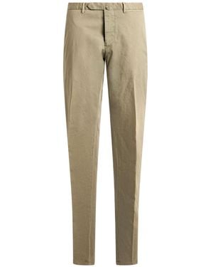 Santaniello Evoluto Trousers Cotton, Elastane - Natural