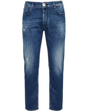 Jacob Cohen Jeans Cotton, Elastomultiester, Elastane - Blue
