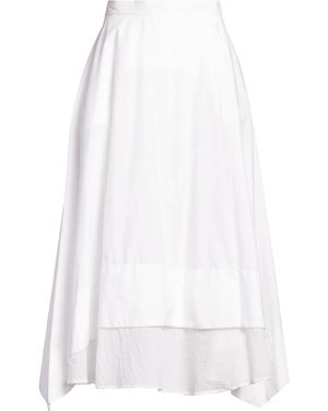 Rossopuro Midi Skirt - White