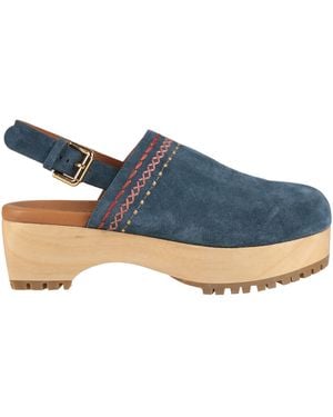 See By Chloé Slate Mules & Clogs Calfskin - Blue