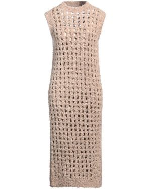 Peserico Midi Dress - Natural