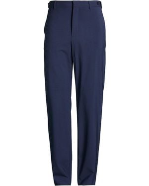 MSGM Midnight Pants Virgin Wool, Elastane - Blue