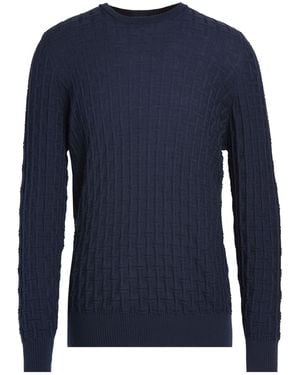 Drumohr Sweater Merino Wool - Blue