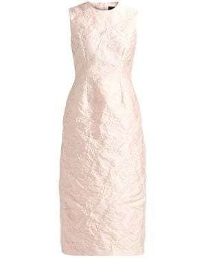 Simone Rocha Blush Midi Dress Polyester, Acrylic - Pink