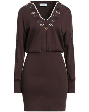 Jijil Mini Dress - Brown