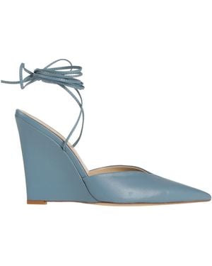 LE FABIAN Slate Pumps Leather - Blue