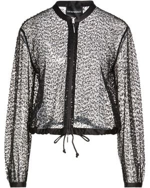 Emporio Armani Jacket Polyester - Black