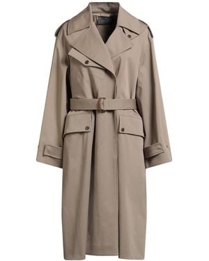 Alberta Ferretti Overcoat & Trench Coat - Natural